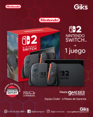 Nintendo Switch 2. Con 1 juego fisico. NUEVO