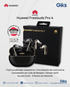 Huawei FreeBuds Pro 4. Audifonos Inalambricos. Color Negro NUEVOS