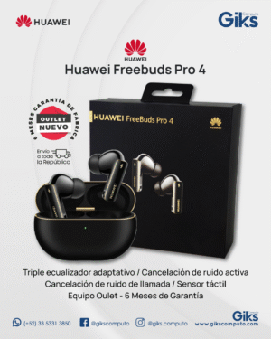 Huawei FreeBuds Pro 4. Audifonos Inalambricos. Color Blanco NUEVOS