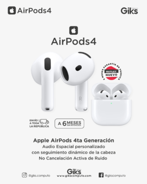 Audifonos Apple AirPods 4. NUEVOS