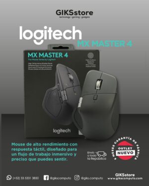 Mouse Inalambrico Logitech MX Master 4