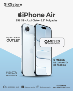 iPhone Air - 256gb - Azul Cielo - Nuevo Outlet