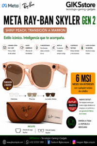 🕶️ 𝗠𝗲𝘁𝗮 𝗥𝗮𝘆-𝗕𝗮𝗻 𝗦𝗸𝘆𝗹𝗲𝗿 𝗚𝗲𝗻 𝟮 – 𝗦𝗵𝗶𝗻𝘆 𝗣𝗲𝗮𝗰𝗵 | 𝗧𝗿𝗮𝗻𝘀𝗶𝗰𝗶ó𝗻 𝗮 𝗠𝗮𝗿𝗿ó𝗻 🕶️