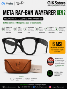 𝗕🕶️ 𝗠𝗲𝘁𝗮 𝗥𝗮𝘆-𝗕𝗮𝗻 𝗪𝗮𝘆𝗳𝗮𝗿𝗲𝗿 𝗚𝗲𝗻 𝟮 – 𝗡𝗲𝗴𝗿𝗼 𝗠𝗮𝘁𝗲 | 𝗟. 𝗖𝗹𝗲𝗮𝗿 (𝗧𝗿𝗮𝗻𝘀𝗽𝗮𝗿𝗲𝗻𝘁𝗲𝘀) 🕶️