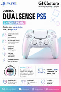 Control Inalámbrico DualSense para PS5. Color Chroma Pearl – Edición Especial. Nuevo outlet.